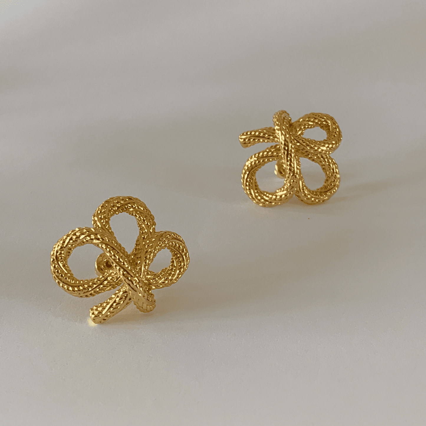 Knot Flower Earrings