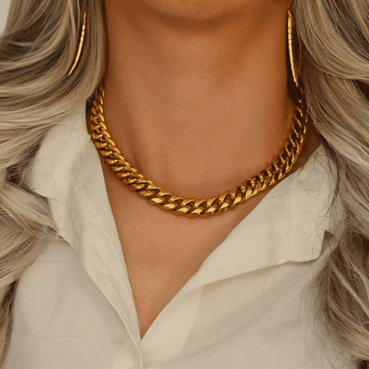 Thick Cuban Chain Necklace