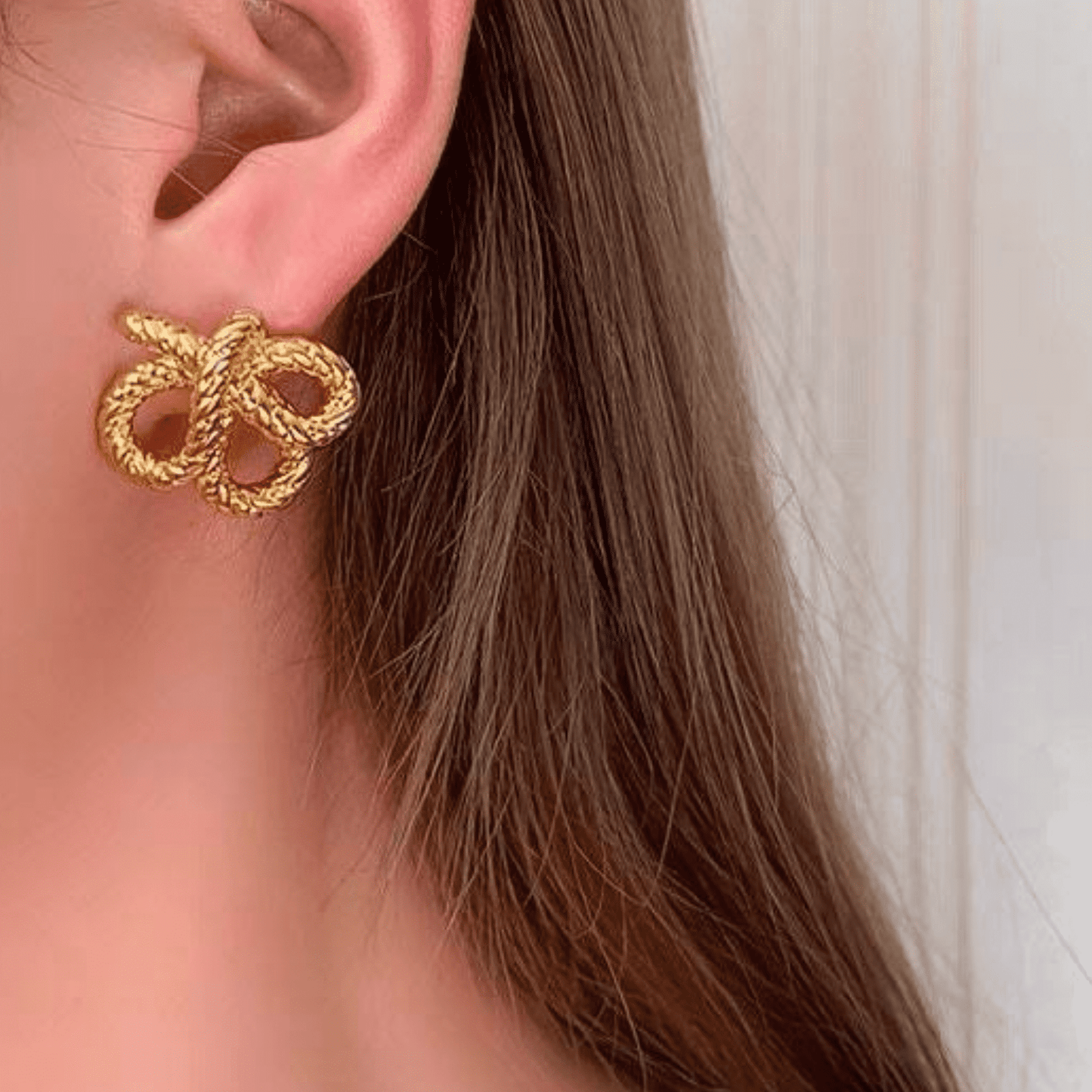 Knot Flower Earrings