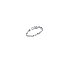 Load image into Gallery viewer, Sterling Silver Baguette Ring
